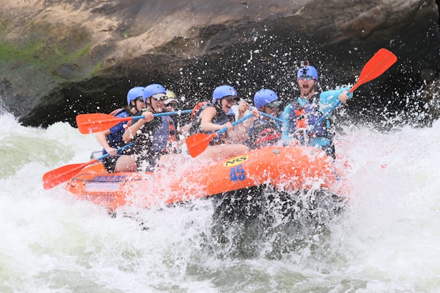 rafting