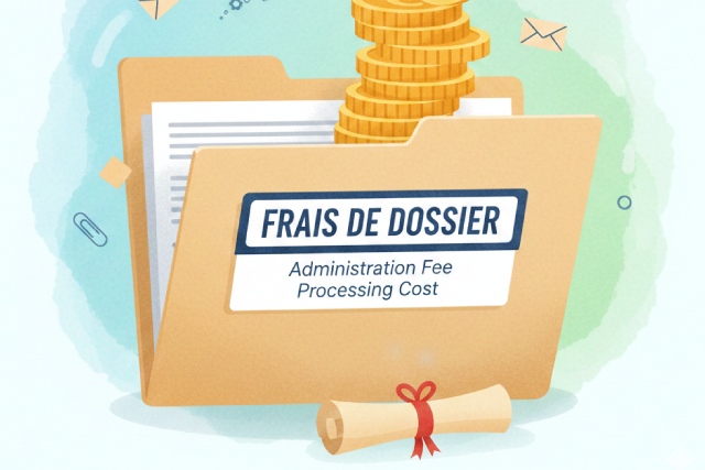 frais de dossier