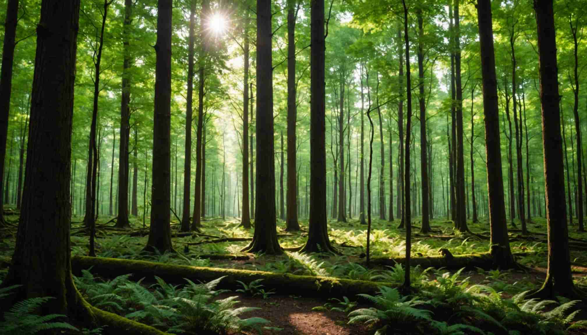 Secrets anciens révélés au cœur des bois mystérieux